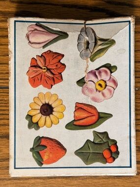 Vintage Flower Garden Cookie Cutters